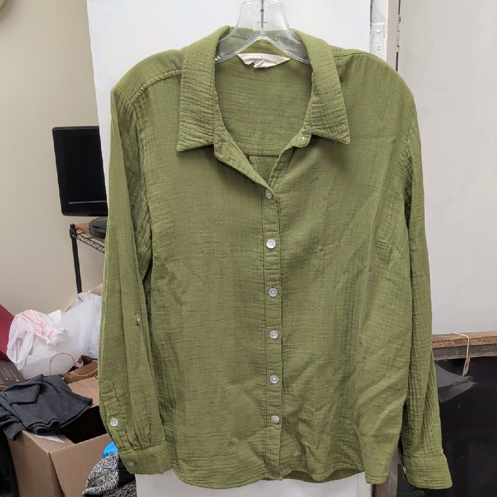 Magnolia Grace Sage Green Top